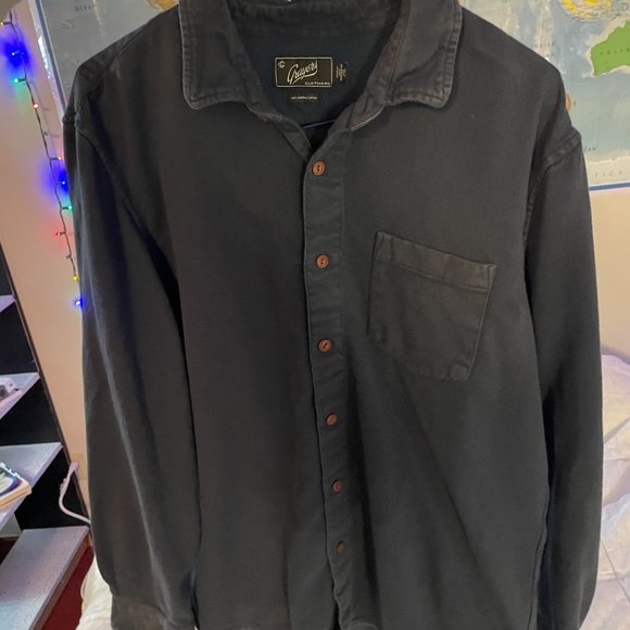 Grayers Dark Blue West Glen Flannel Shirt - Picture 1 of 4